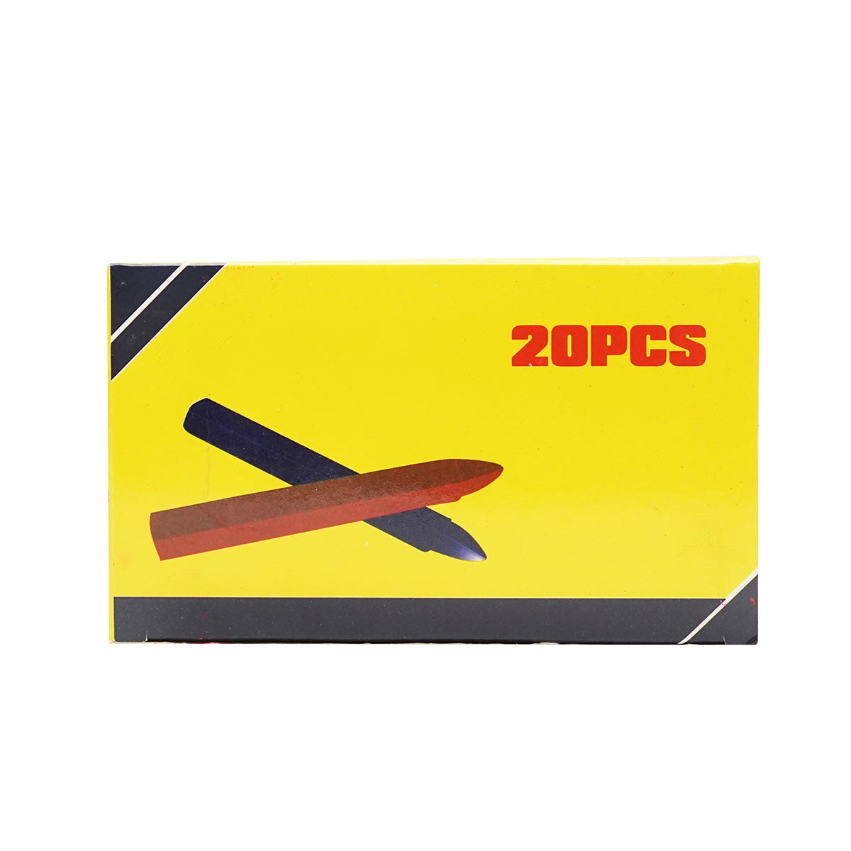 Fluorescent red vulcanization crete 20 pcs/box markings, industrial